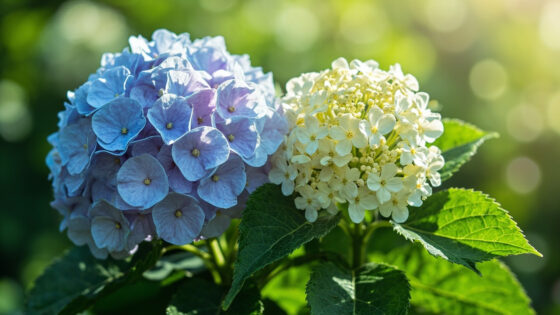 hydrangea vs viburnum