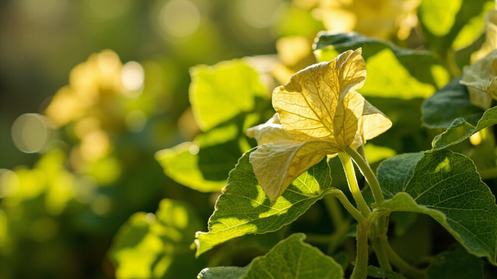 impatiens leaves turning yellow