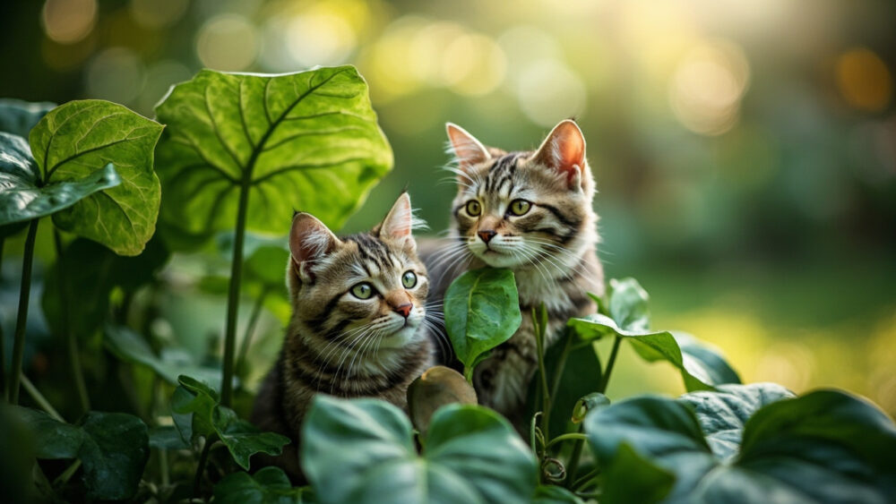 is alocasia toxic to cats