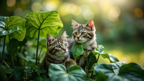 is alocasia toxic to cats