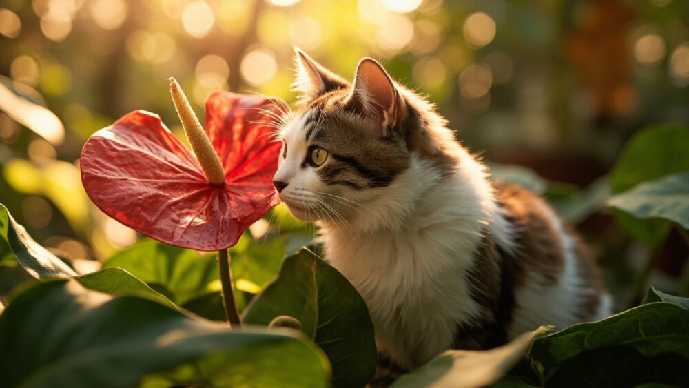 is anthurium toxic to cats