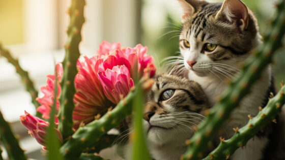 is christmas cactus toxic to cats
