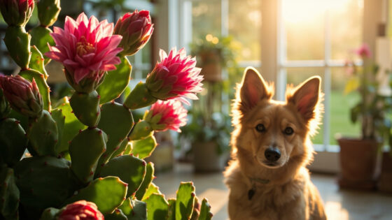 is christmas cactus toxic to dogs