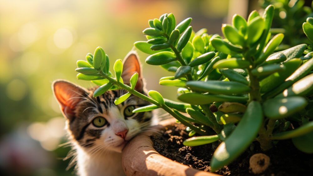 is jade plant toxic to cats