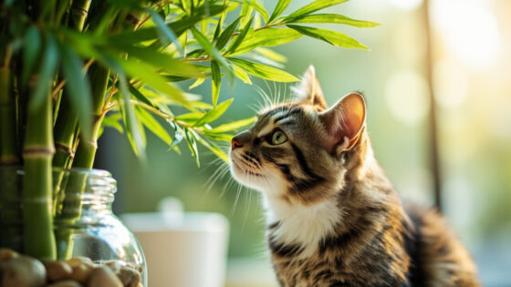 is lucky bamboo toxic to cats