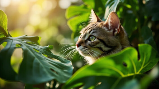 is monstera toxic to cats
