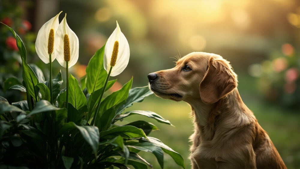 is peace lily toxic to dogs