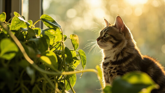 is pothos toxic to cats