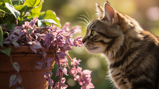 is tradescantia toxic to cats
