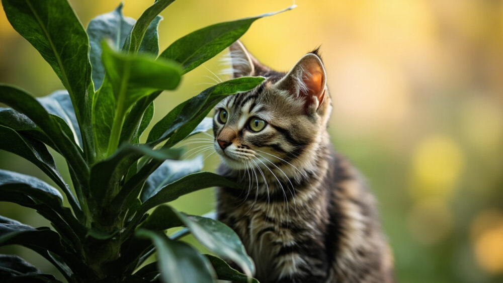 is zz plant toxic to cats