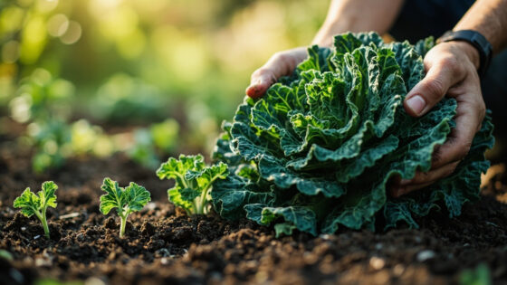 kale growing stages