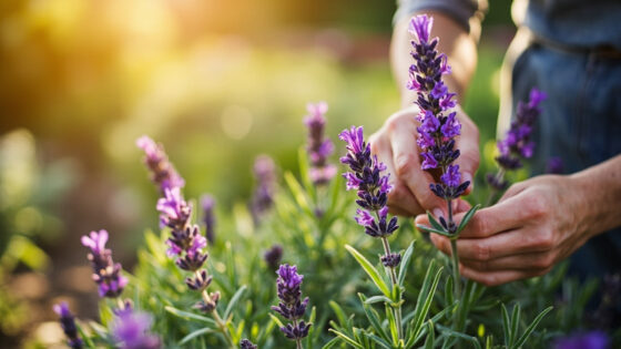 lavender growing stages