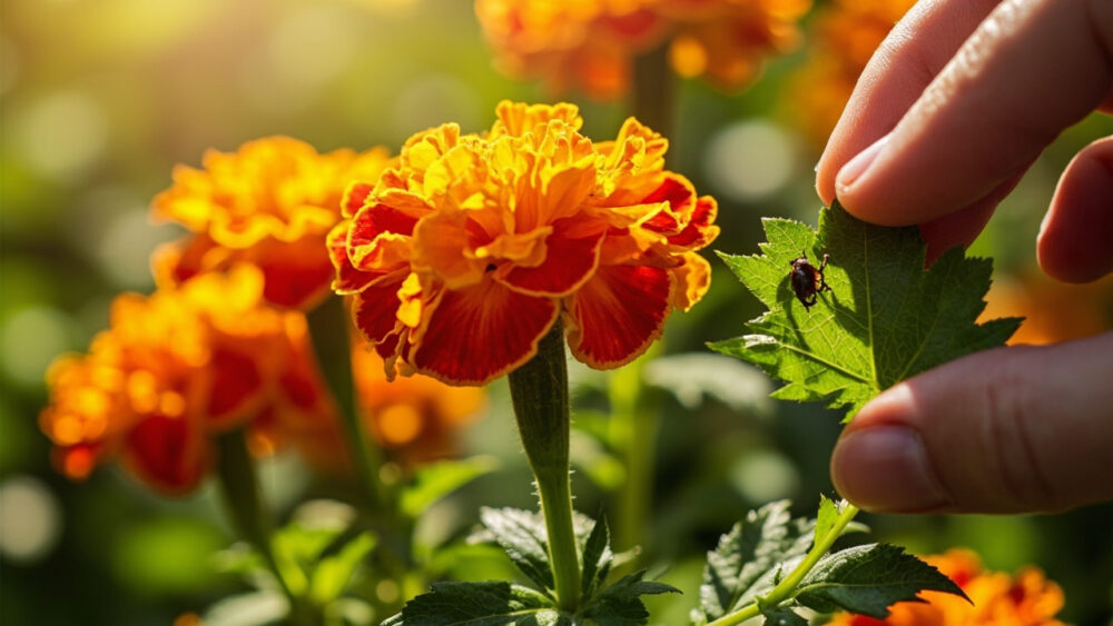 marigolds pests