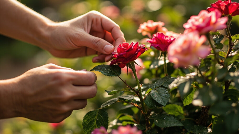 miniature roses care