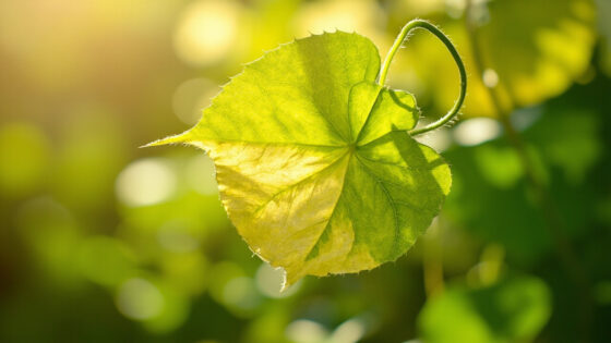 morning glories leaves turning yellow