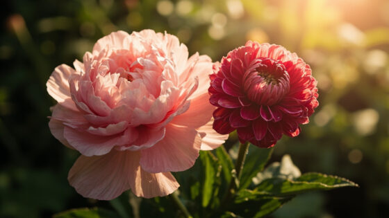 peony vs ranunculus