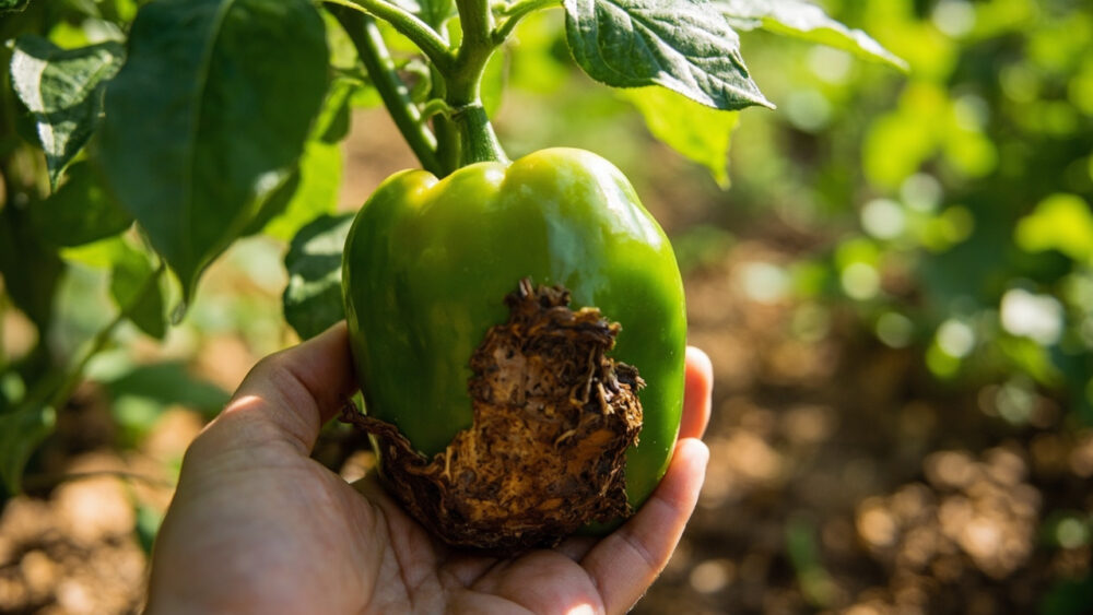 peppers blossom end rot