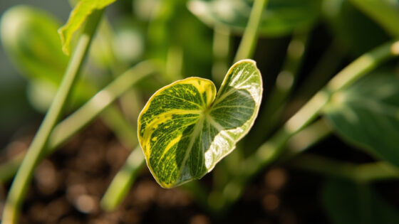 pothos leaves curling