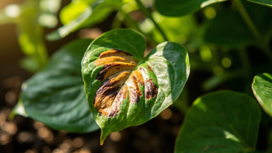 pothos leaves turning brown