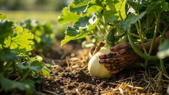spaghetti squash growing stages