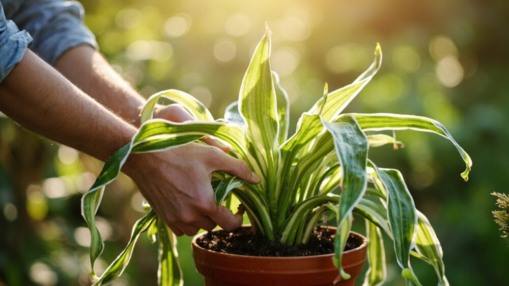 spider plant light requirements