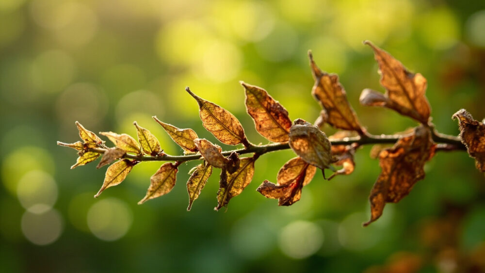 spirea leaves turning brown