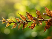spirea leaves turning brown