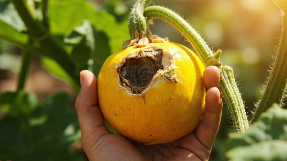 squash blossom end rot