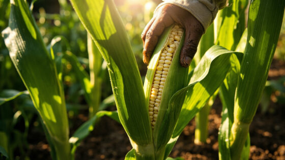 sweet corn growing stages