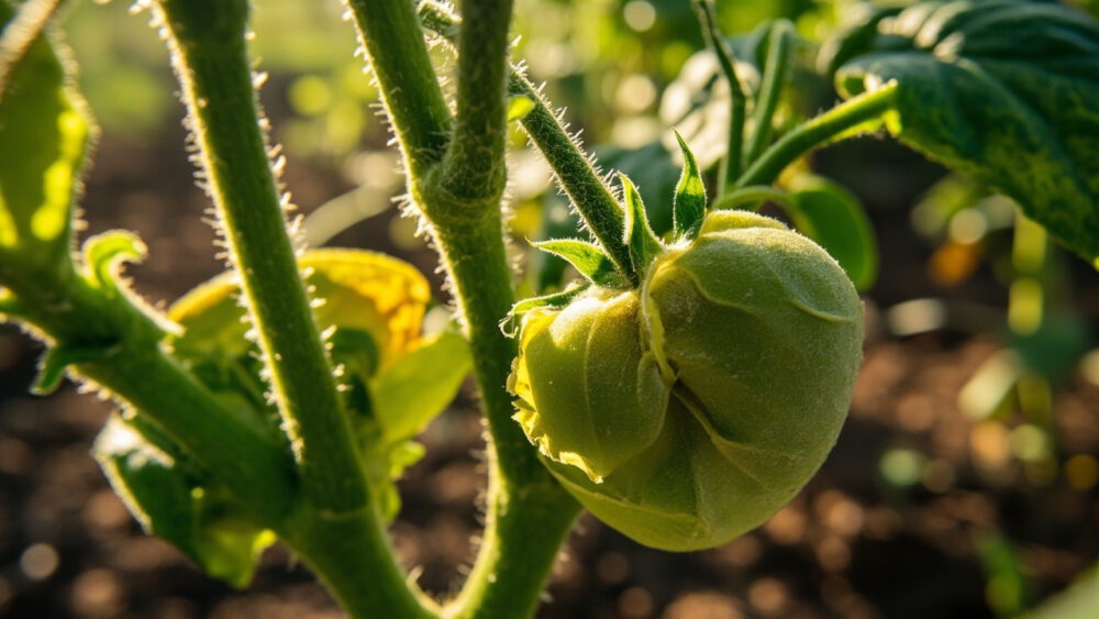 tomato plant leaves curling