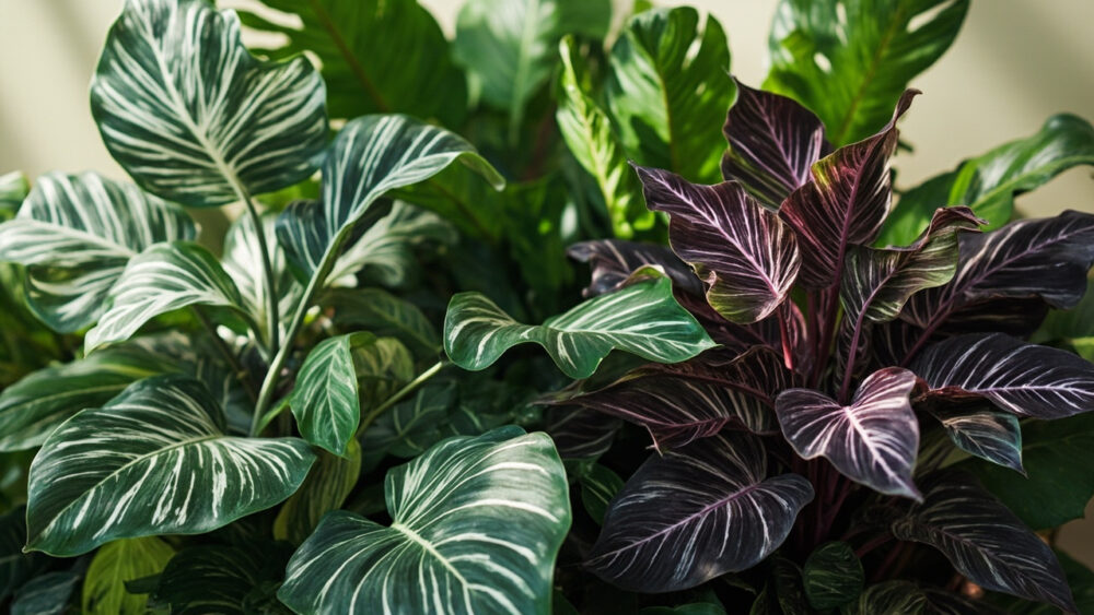types of calathea