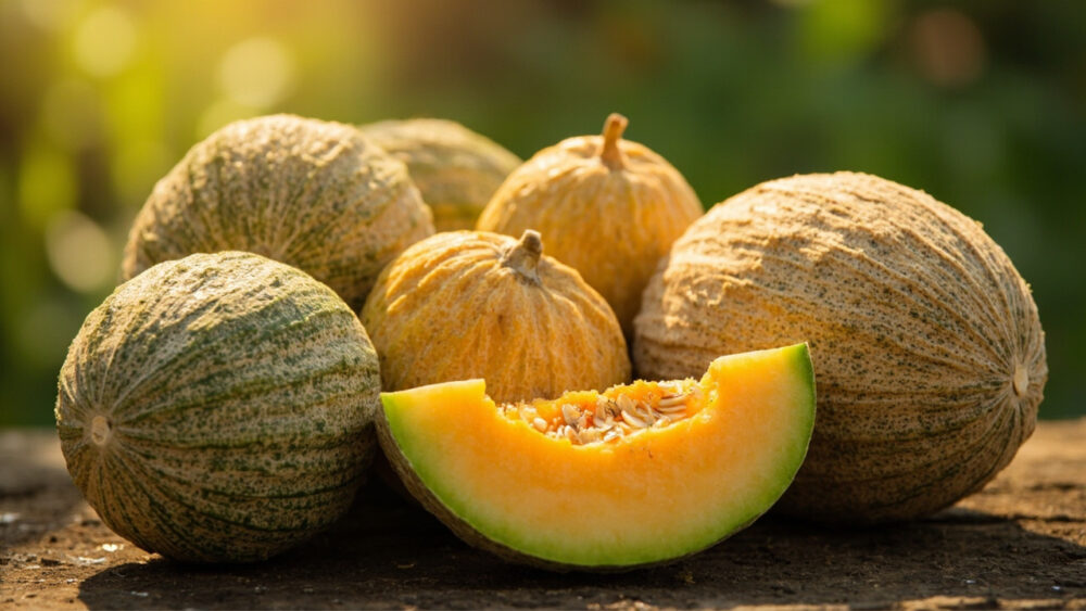 types of cantaloupe