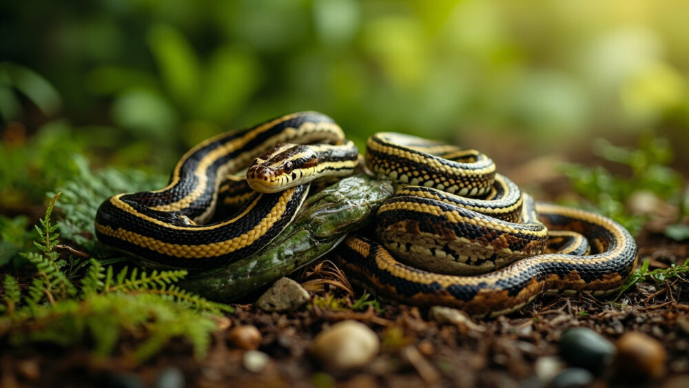 types of garden snakes