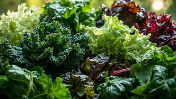 types of leafy greens