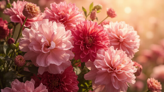 types of pink flowers