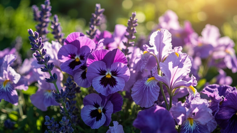 types of purple flowers
