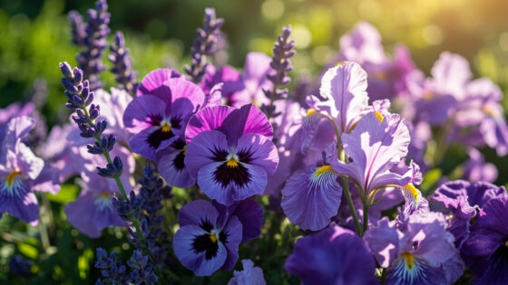 types of purple flowers