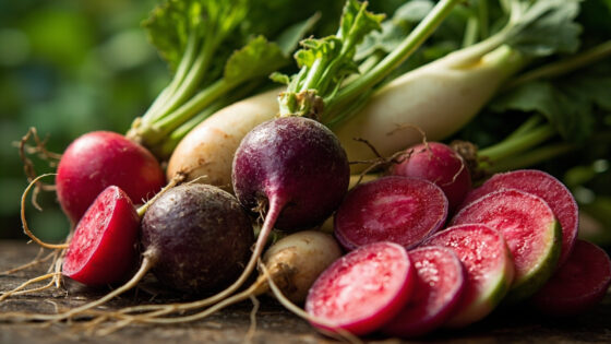 types of radishes