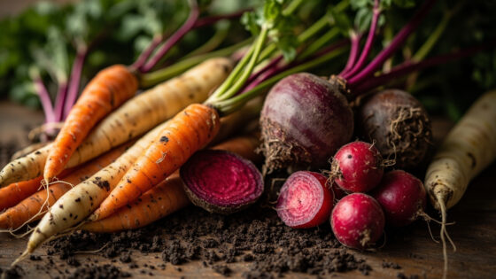 types of root vegetables
