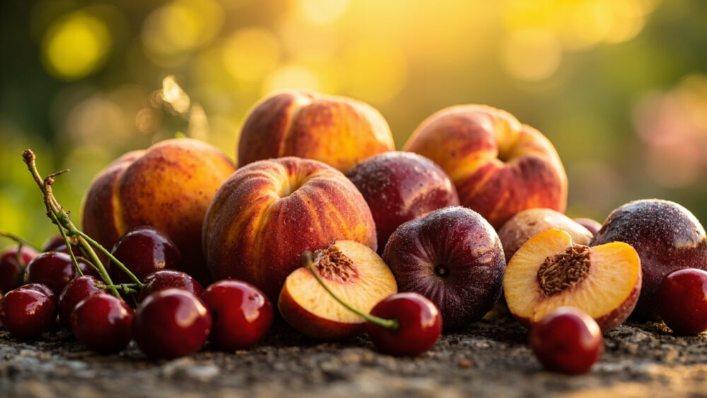 types of stone fruits