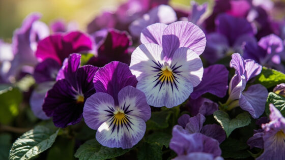 types of violets