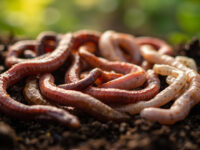 types of worms in soil