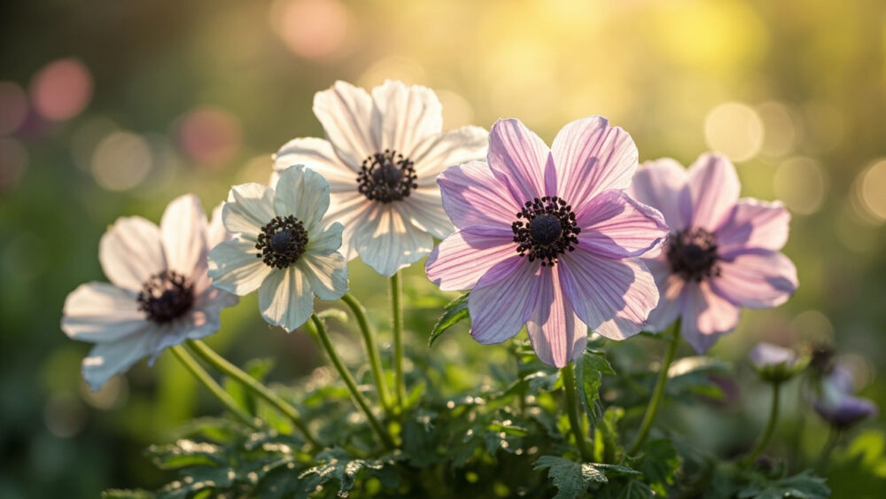 when do anemones bloom