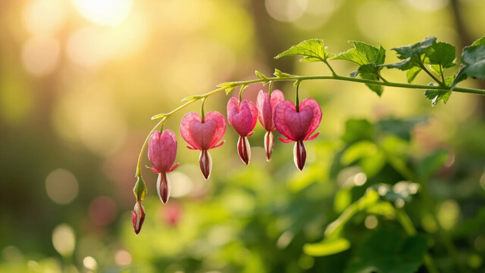when do bleeding hearts bloom