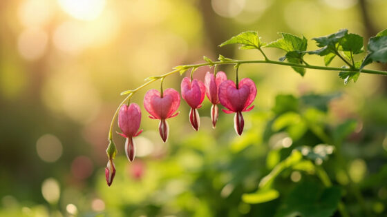 when do bleeding hearts bloom