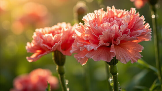 when do carnations bloom