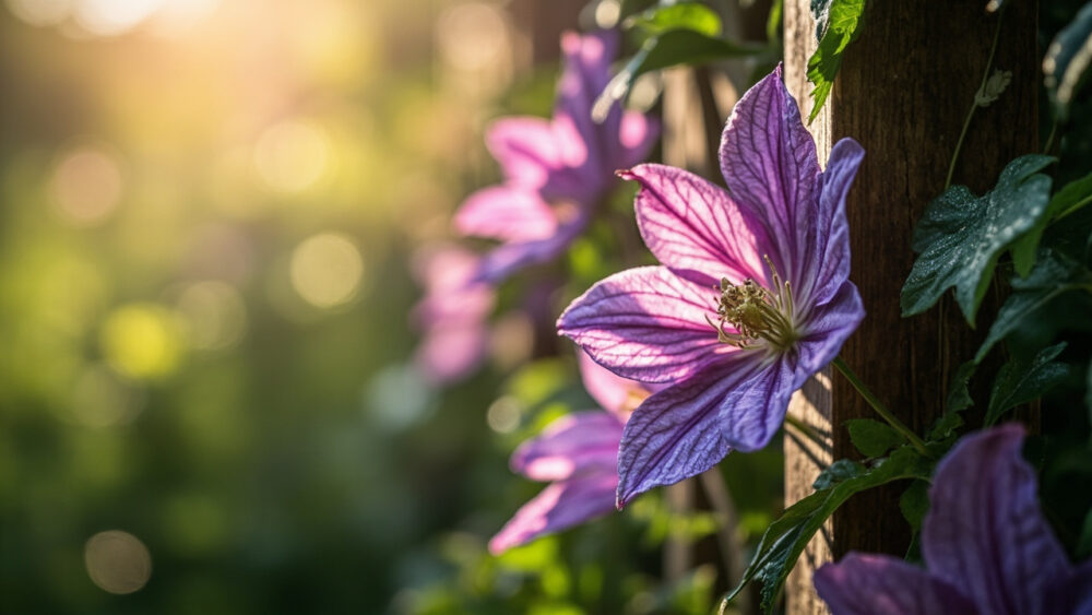 when do clematis bloom