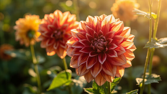 when do dahlias bloom
