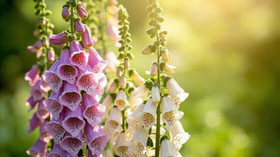 when do foxgloves bloom