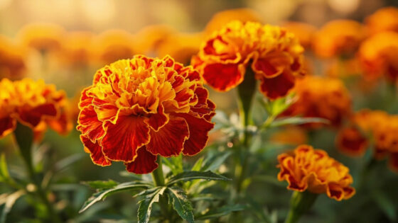 when do marigolds bloom